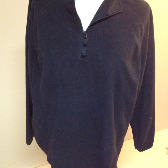 Women's black, 1/4 zip front, long sleeved size 2x - Picture 2 of 6